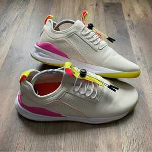 Clove Women’s Classic Nursing Sneakers  Lemon Aid Limited Cream/Neon/Yellow/pink